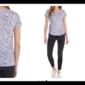 Vince Camuto Zebra Top